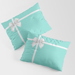 Blue Gift Box Pillow Sham