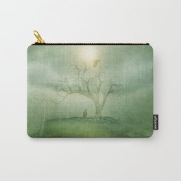 Greenery Sunrise Carry-All Pouch | Color, Digital, Tree, Landscape, Photo, Viviana Gonzalez, Digitalmanipulation, Greenery, Sunrise, Nature 