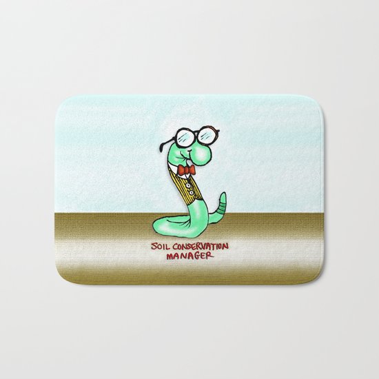 Soil Conservation Manager Bath Mat