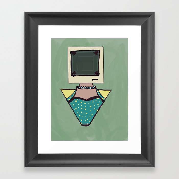 Mrs. Macintosh Framed Art Print