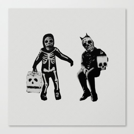 CALAVERITA / HALLOWEEN Canvas Print