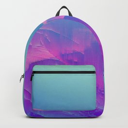 EL PARAISO - Abstract Digital Image Texture Glitch Art Backpack