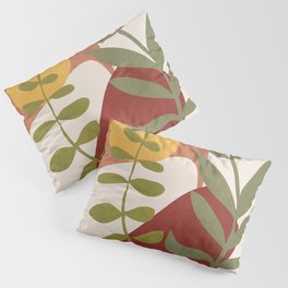 Two Abstract Branches Pillow Sham