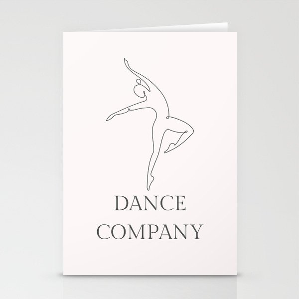 Dance company Stationery Cards