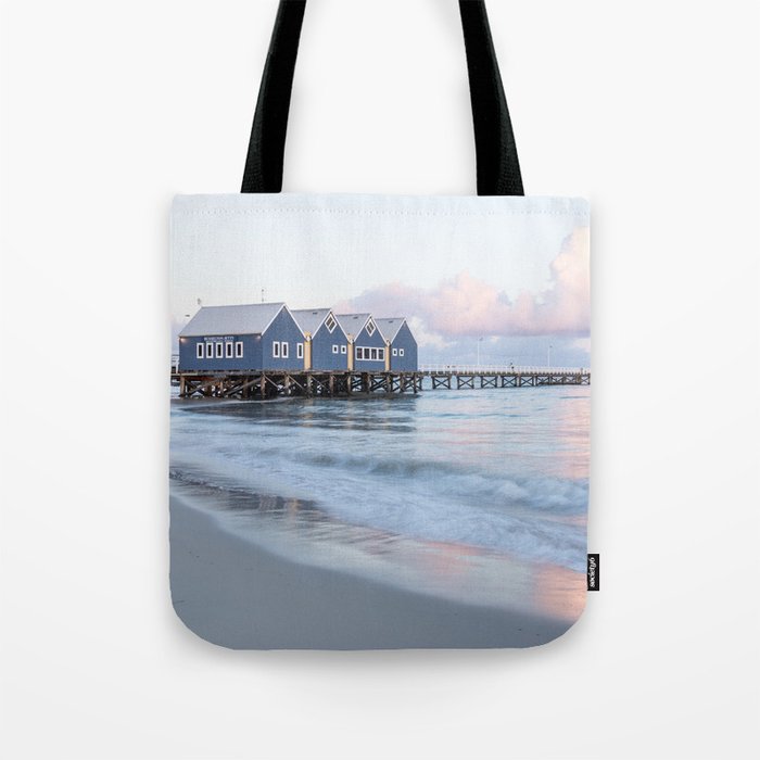 Sunrise at Busselton Jetty Tote Bag