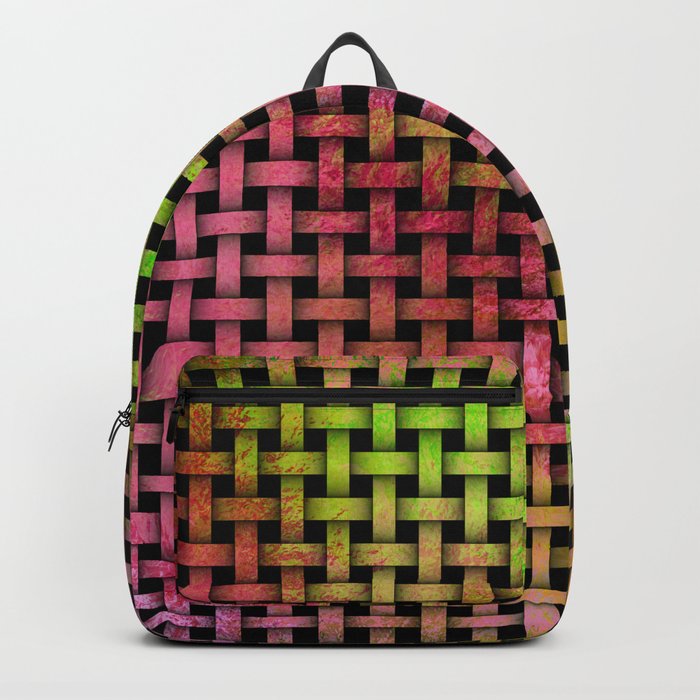 Weaved backpack online
