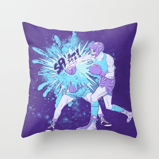 Death Punch Throw Pillow