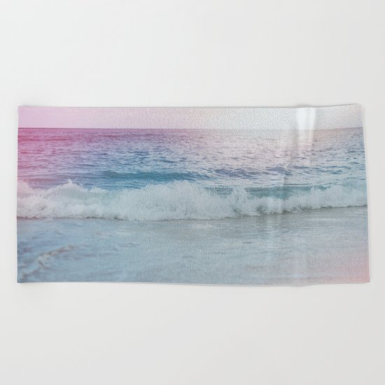 Cali Ocean Vibes Beach Towel