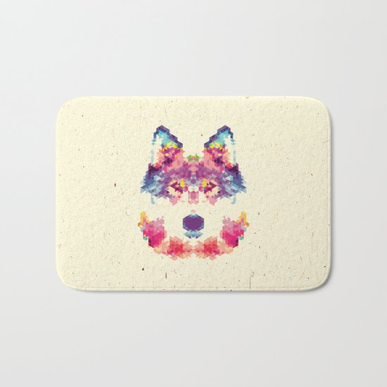 Wolfie Bath Mat