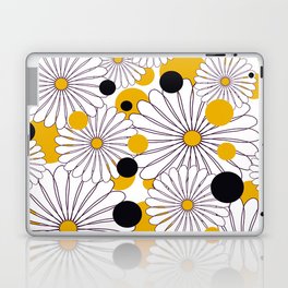 Daisy Pattern Laptop Skin