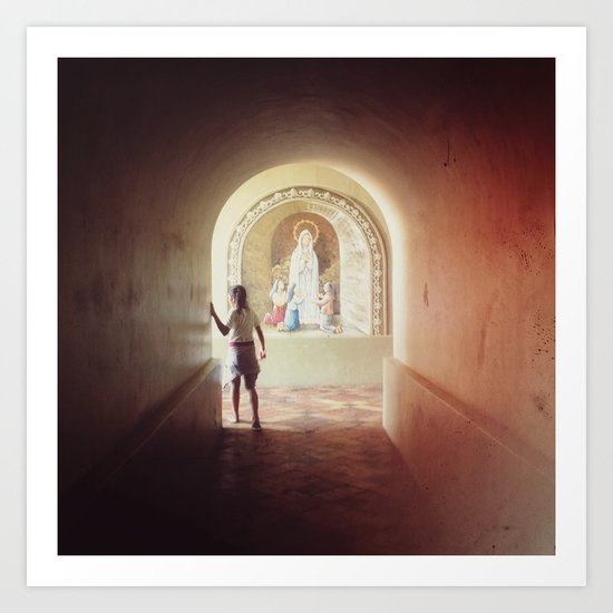 Toward The Light Art Print