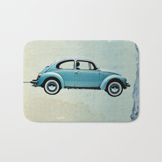 Water Landing Bug Bath Mat