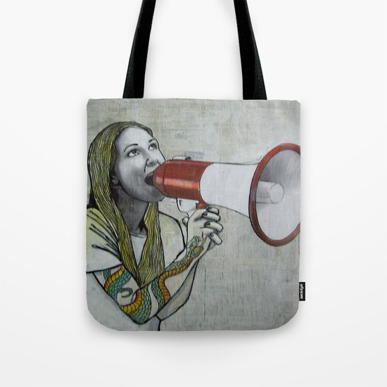 tattoo girl Tote Bag
