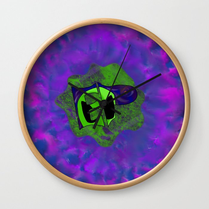 Endless Possibilites Space Rock Logo Wall Clock