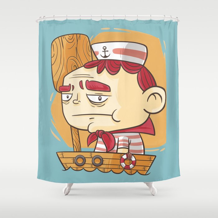 Sailor! Shower Curtain