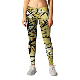Blessed Is The Man Who Trusts In The Lord Leggings | Abstract, Biblescripture, Religious, Acrylic, Painting 