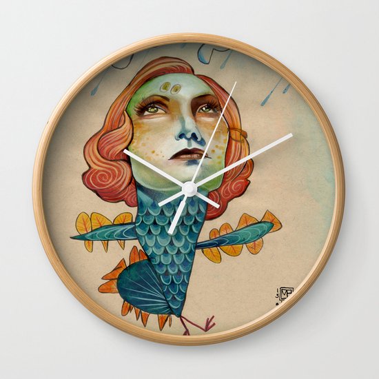 INTO THE STORM Wall Clock