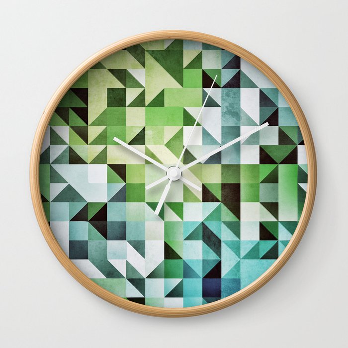 :: geometric maze II :: Wall Clock