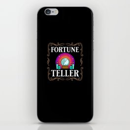 Fortune Telling Paper Cards Crystal Ball iPhone Skin