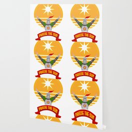 Praise The Sun Wallpaper For Any Decor Style Society6