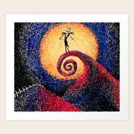 Nightmare Before Christmas Art Prints For Any Decor Style Society6