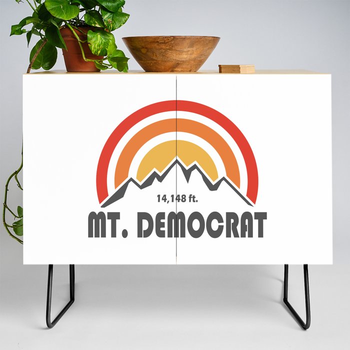 Mt. Democrat Colorado Credenza