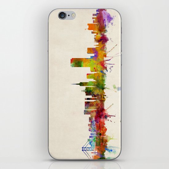 San Francisco City Skyline iPhone & iPod Skin