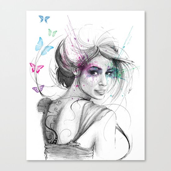 Butterflies Canvas Print