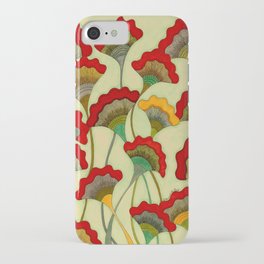 Poppies (warm) iPhone Case