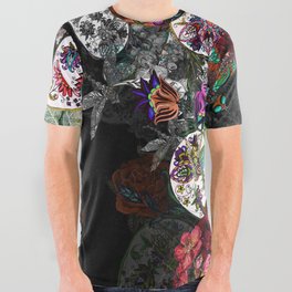 Floral Paisley All Over Graphic Tee