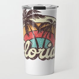 Florida beach city Travel Mug