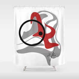 Art Design Line 22 Shower Curtain