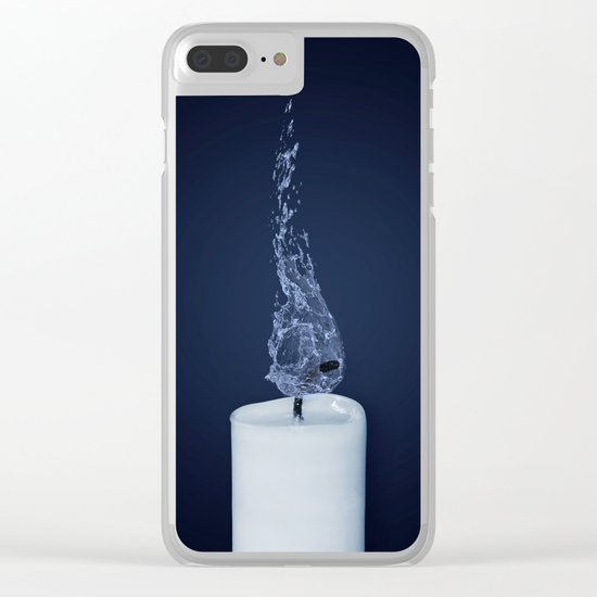 candle Clear iPhone Case