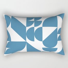 Geometrical modern classic shapes composition 17 Rectangular Pillow