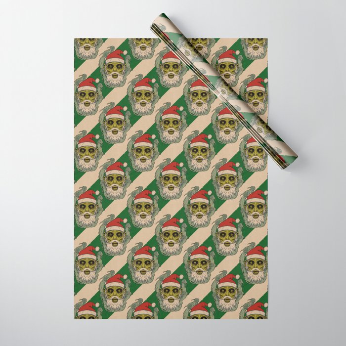 He sees you when you're sleeping... Wrapping Paper