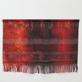 Red and Black Wall Hanging