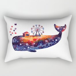 A Lonely Carnival Isle Rectangular Pillow