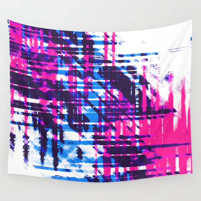 Aesthetic Urban Abstract Visual Art Retro Night Party Wall Tapestry By Jcdesigning Society6 Freshpancakes idek pink aesthetic retro aesthetic aesthetic. society6