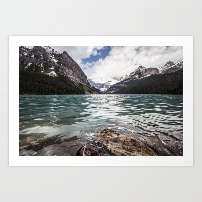  Lake Louise | Landscape Photography | Travel Alberta Art Print