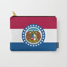 Missouri State Flag Carry-All Pouch