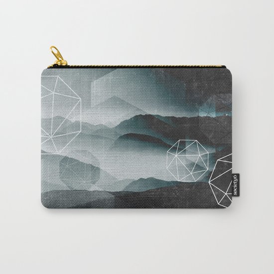 Winter Mountains Carry-All Pouch