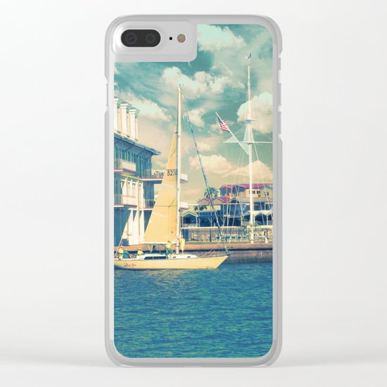 Set Sail Clear iPhone Case