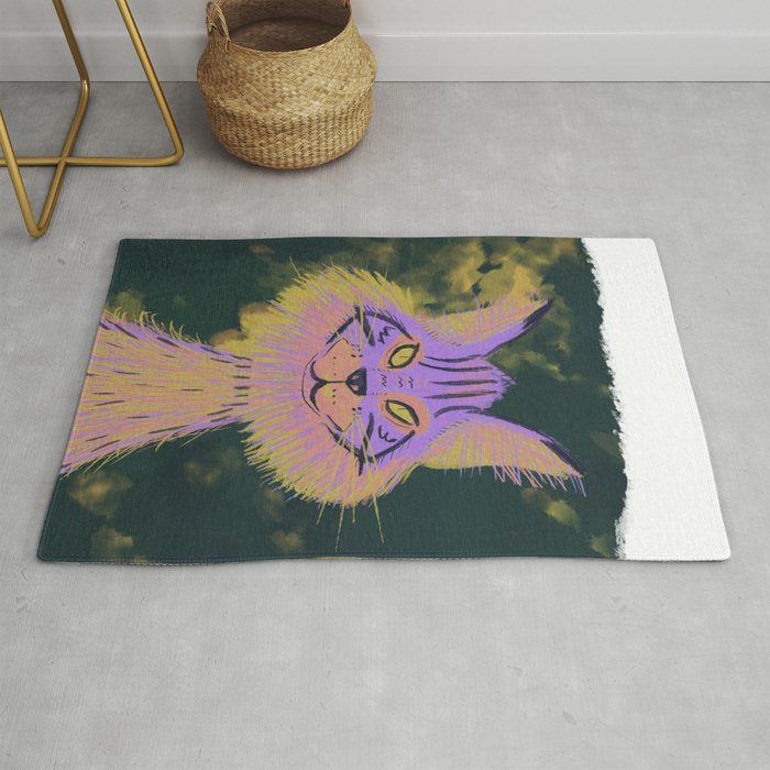 Maine Coon Cat Rug
