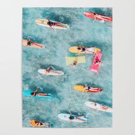 Surf Sisters Poster