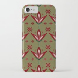 tri-green iPhone Case