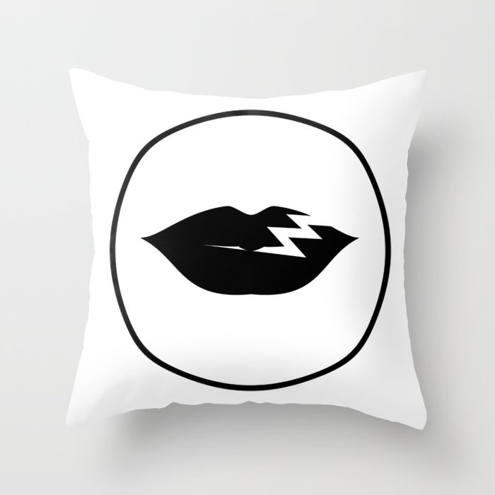 Uw Ico Dark Long Throw Pillow By Thinginabook Society6