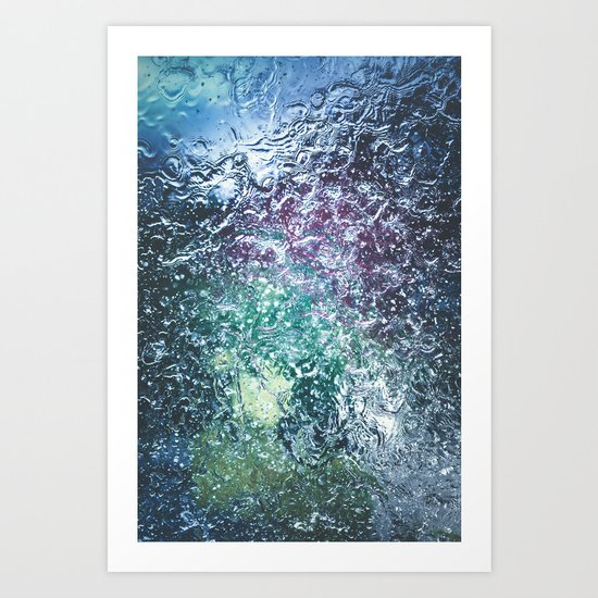 Rain on me Art Print