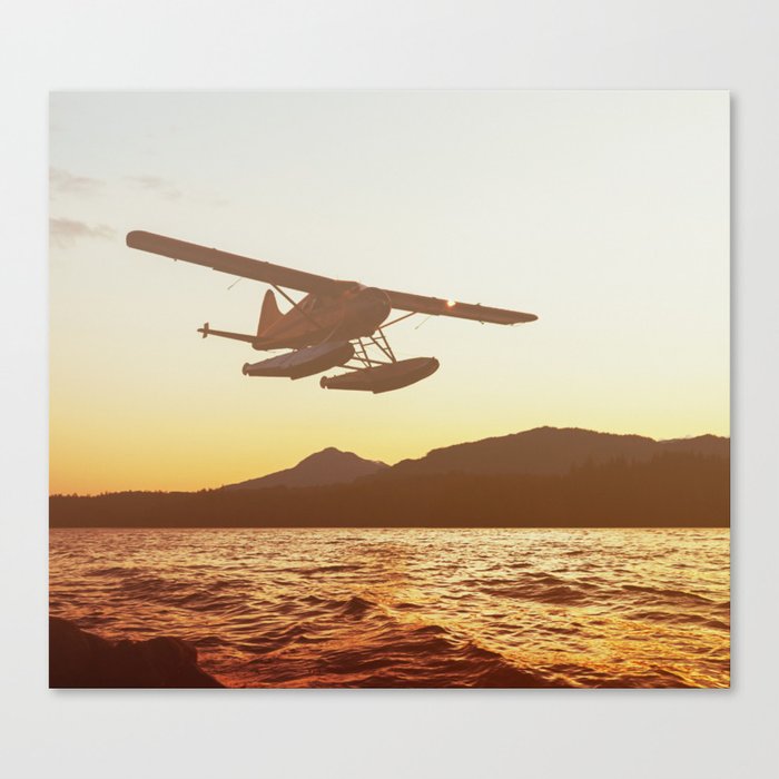 Sunset Flyby Canvas Print