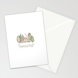 Forest House 01 Stationery Card