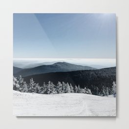 Killington, VT Metal Print | Landscape, Vermont, Gnar, Killington, Snowboarding, Snow, Newengland, Skiing, Winter, Mountains 